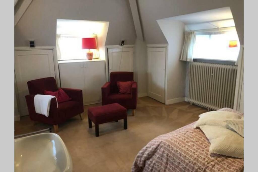 Vrijstaande Rietgedekte Villa Nabij Uitvalswegen Wassenaar Exterior foto
